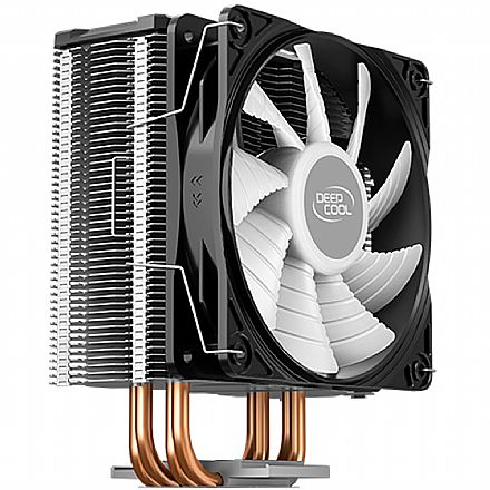Cooler CPU - Cooler para Processador DeepCool Gammaxx GTE V2 - Intel / AMD - LED RGB - Hydro Bearing - DP-MCH4-GMX-GTEV2