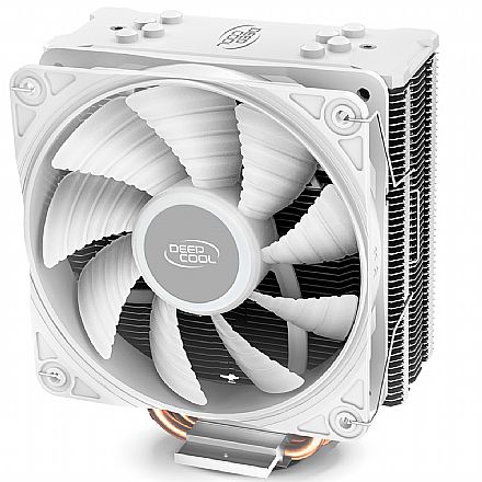 Cooler CPU - Cooler para Processador DeepCool Gammaxx GTE V2 - Intel / AMD - Hydro Bearing - Branco - DP-MCH4-GMX-GTE-V2WH