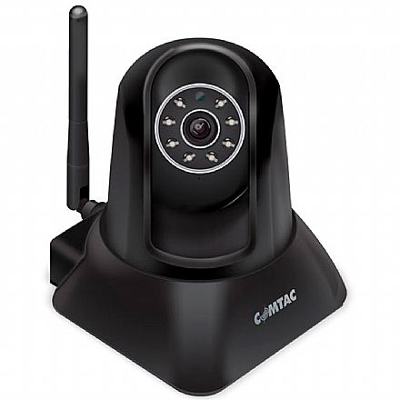 Segurança CFTV - Câmera de Segurança IP Comtac Kids 9267 - Wi-Fi - Lente 3.6mm - Sensor 1/4" - M-JPEG - Visão Noturna alcance 10m - B07GZYXP4P
