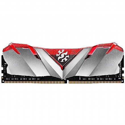 Memória para Desktop - Memória 8GB DDR4 2666MHz Adata XPG Gammix D30 - CL16 - AX4U266638G16-SR30