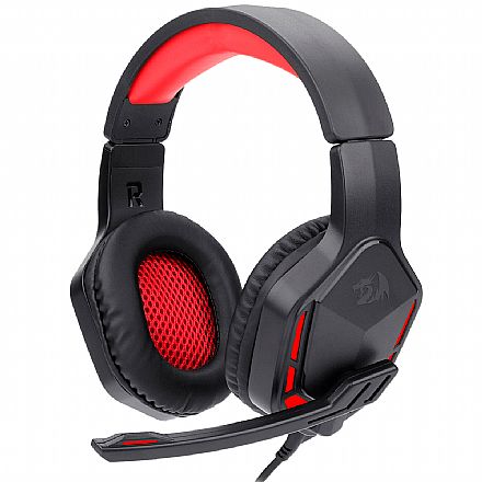 Fone de Ouvido - Headset Gamer Redragon Themis 2 H220N - Com Microfone - Conector P2 - Preto