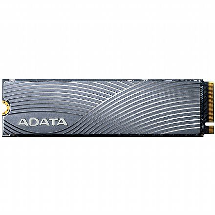 SSD - SSD M.2 1TB Adata Swordfish - NVMe - 3D NAND - Leitura 1800 MB/s - Gravação 1200MB/s - ASWORDFISH-1T-C