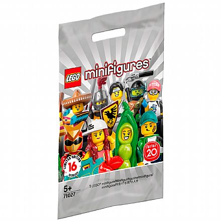 Brinquedo - LEGO Minifiguras - Série 20 - Unidade Sortida - 71027