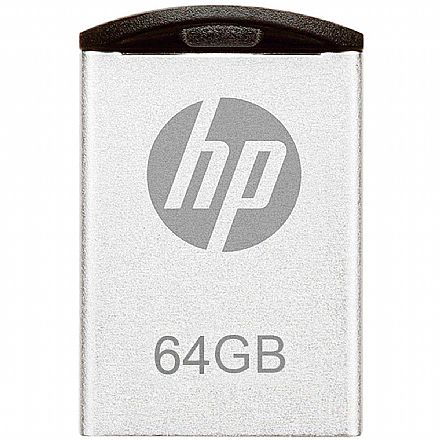 Pen Drive - Pen Drive 64GB HP Mini V222W - USB - HPFD222W-64P [i]