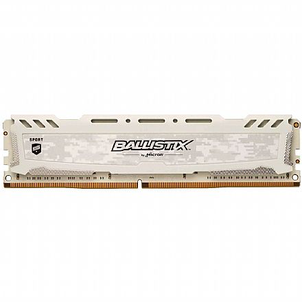 Memória para Desktop - Memória 8GB DDR4 3200MHz Crucial Ballistix Sport - CL16 - BLS8G4D32AESCK