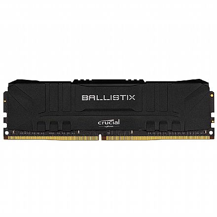 Memória para Desktop - Memória 8GB DDR4 2666MHz Crucial Ballistix Sport LT - CL16 - BL2K8G26C16U4B