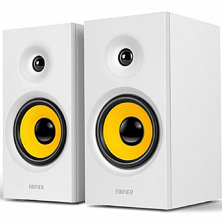 Caixa de Som - Caixa de Som Bluetooth Edifier R1080BT - 24W RMS - Bivolt - Branca - R1080BT-WT