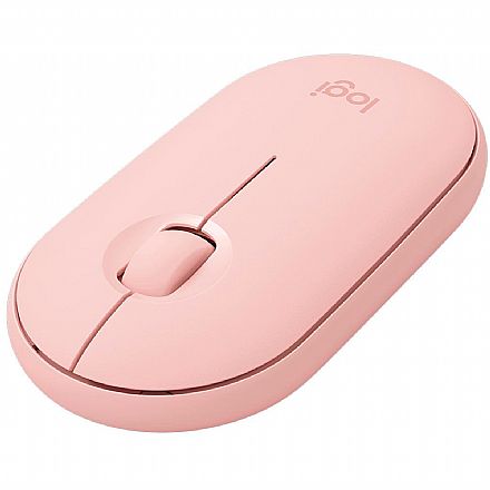 Mouse - Mouse sem Fio Logitech Wireless M350 - 2.4GHz - Rose - 910-005769