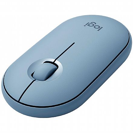 Mouse - Mouse sem Fio Logitech Wireless M350 - 2.4GHz - Azul - 910-005773