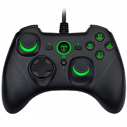 Joystick & Volante - Controle T-Dagger Taurus para PC, PS3 e Switch - com Vibração - T-TGP501