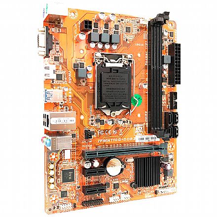 Placa Mãe para Intel - Placa Mãe PCWare IPMH110G (H110 - DDR3) - Chipset Intel H110 Express