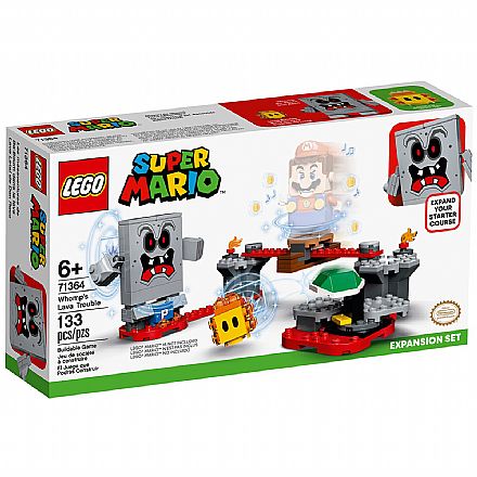 Brinquedo - LEGO Super Mario™ - Revés das Lavas do Esmagão - Pacote de Expansão - 71364