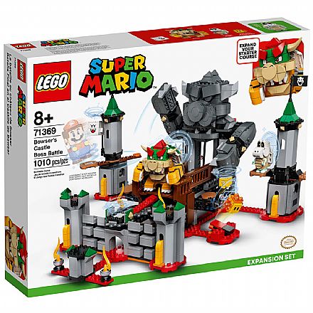 Brinquedo - LEGO Super Mario™ - Batalha no Castelo do Bowser - Pacote de Expansão - 71369