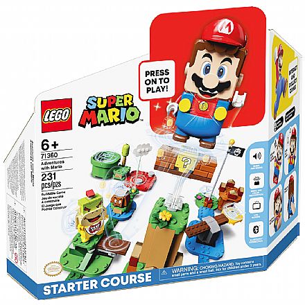 Brinquedo - LEGO Super Mario™ - Aventuras com Mario - Pack Início - 71360