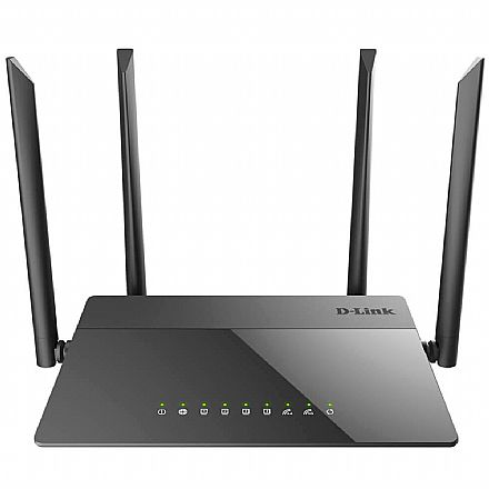 Roteador, Repetidor & Acess Point - Roteador Wi-Fi D-Link DIR-842 AC1200 - Gigabit - Dual Band - Tecnologia Wi-Fi MESH - Gerenciamento Remoto TR-069 - 4 Antenas