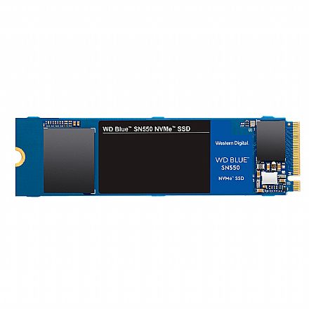SSD - SSD M.2 500GB Western Digital Blue SN550 - NVMe - Leitura 2400MB/s - Gravação 1750MB/s - WDS500G2B0C