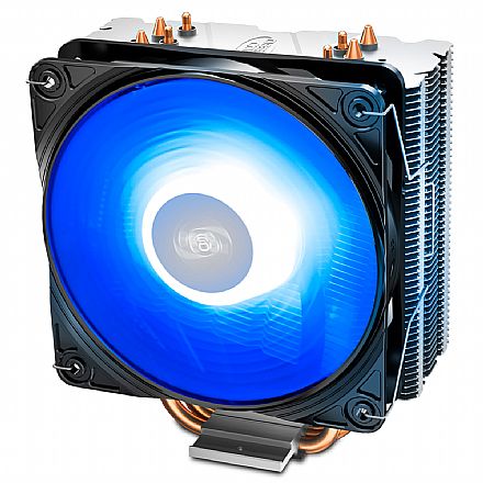 Cooler CPU - Cooler DeepCool Gammaxx 400 V2 (AMD / Intel) - LED Azul - DP-MCH4-GMX400V2-BL