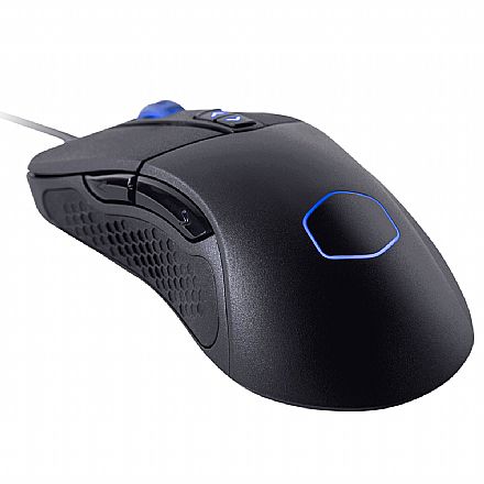 Mouse - Mouse Gamer Cooler Master - 12000dpi - 7 Botões - LED RGB - MM-531-KKWO1