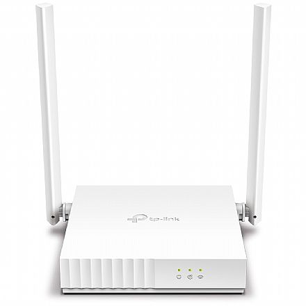Roteador, Repetidor & Acess Point - Roteador Wi-Fi TP-Link TL-WR829N - 300Mbps - Modos Roteador, Access Point, Repetidor e WISP - 2 Antenas fixas de 5dBi