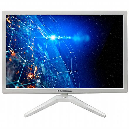 Monitor - Monitor 19" Bluecase BM19X4HVW - 1440 x 900 - 60Hz - 3ms - HDMI/VGA - Branco