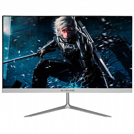 Monitor - Monitor Gamer 24" Bluecase - Full HD - 75Hz - 5ms - HDMI/VGA - Branco - BM244GWW