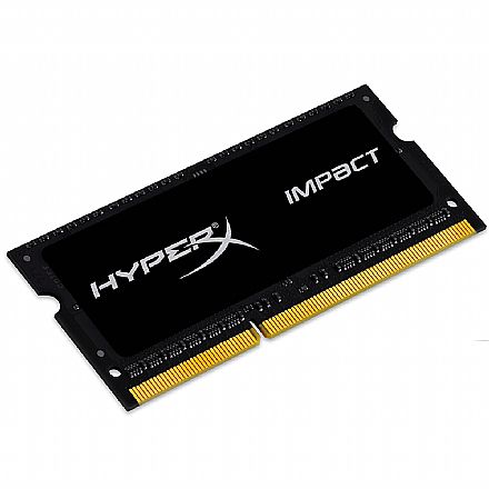 Memória para Notebook - Memória SODIMM 16GB DDR4 2666MHz HyperX Impact - para Notebook - CL15 - HX426S15IB2/16