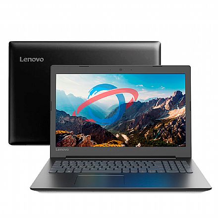 Notebook - Notebook Lenovo Ideapad B330 - Tela 15.6", Intel i3 7020U, 12GB, SSD 240GB, Linux - Preto - 81G7000GBR