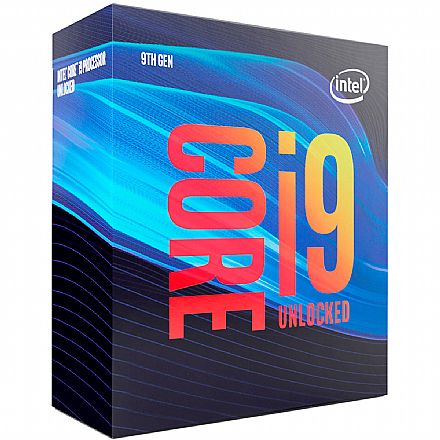 Processador Intel - Intel® Core i9 9900 - LGA 1151 - 3.1GHz (Turbo 5.0GHz) - Cache 16MB - 9ª Geração - BX80684I99900