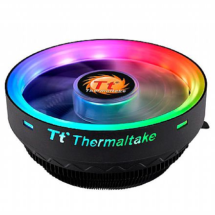 Cooler CPU - Cooler para Processador Thermaltake UX100 Aircooler - Intel / AMD - ARGB Lightning - CL-P064-AL12SW-A