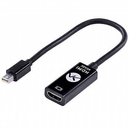 Cabo & Adaptador - Adaptador Mini Displayport para HDMI - Vinik MDPHDMI-A20