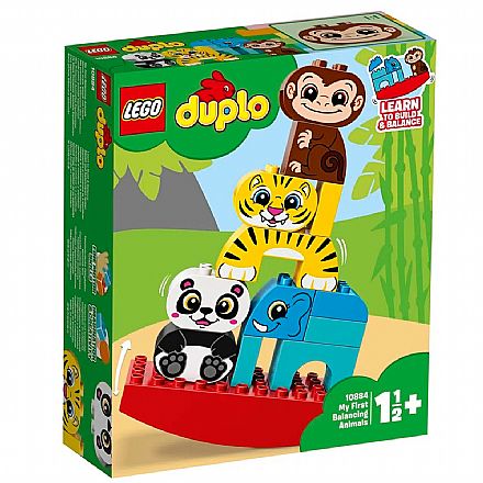 Brinquedo - LEGO Duplo - Os Meus Primeiros Animais Equilibristas - 10884