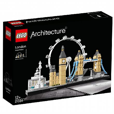 Brinquedo - LEGO Architeture - Londres - 21034