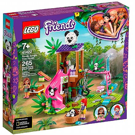 Brinquedo - LEGO Friends - Casa do Panda na Árvore da Selva - 41422