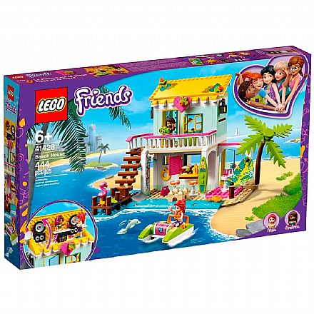 Brinquedo - LEGO Friends - Casa da Praia - 41428