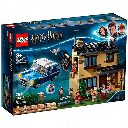 Brinquedo - LEGO Harry Potter - Rua dos Alfeneiros, 4 - 75968