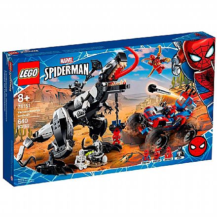 Brinquedo - LEGO Super Heroes Marvel - Emboscada a Venomosaurus - 76151