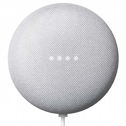 Players de Midia - Assistente Google Home Nest Mini 2ª Geração - Smart Speaker com Google Assistente - Bluetooth 5.0 - Giz - GA00638-BR