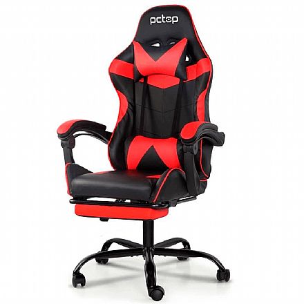 Cadeiras - Cadeira Gamer PCTop PGR-002 - Vermelha - PGR-002-0077281-01
