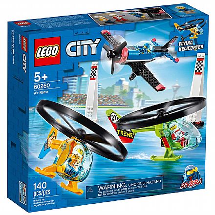 Brinquedo - LEGO City - Corrida Aérea - 60260