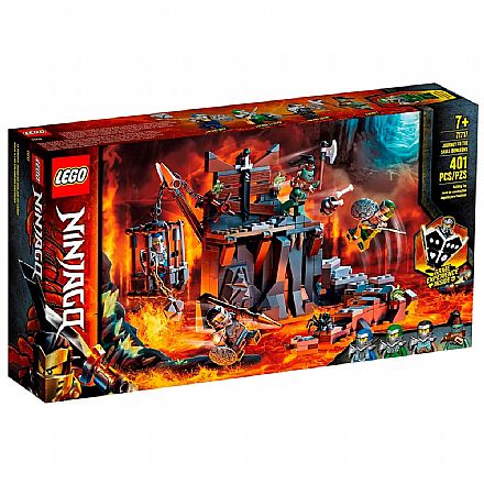 Brinquedo - LEGO Ninjago - Viagem até as Masmorras das Caveiras - 71717