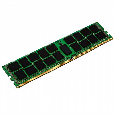 Memória para Desktop - Memória Servidor 16GB DDR4 Kingston KSM24RD8/16MEI - PC4-2400 - ECC - CL17 - Registered com Paridade - 288-Pin RDIMM