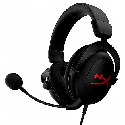 Fone de Ouvido - Headset Gamer Kingston HyperX Cloud Core - 7.1 Surround - HX-HSCC-2-BK/WW