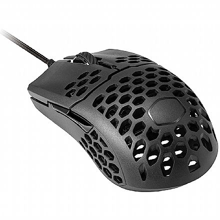 Mouse - Mouse Gamer Cooler Master MM710 - 16000dpi - 6 Botões - Preto - MM-710-KKOL1