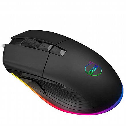 Mouse - Mouse Gamer Dazz Kirata Ascendent - 12400dpi - Iluminação RGB - 8 Botões - 624632