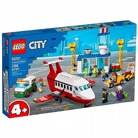 Brinquedo - LEGO City - Aeroporto Central - 60261
