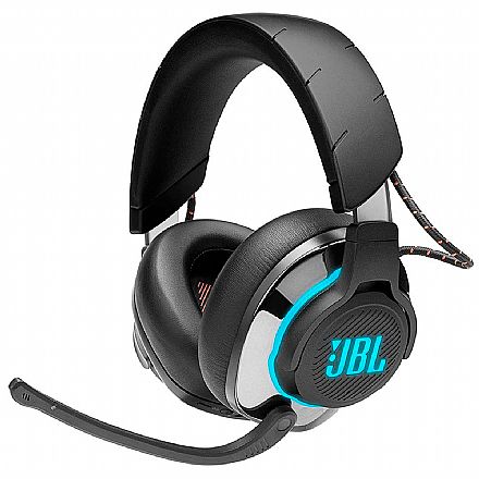 Fone de Ouvido - Headset Gamer Bluetooth JBL Quantum 800 - para Console e PC - Over Ear - RGB - JBLQUANTUM800BLK