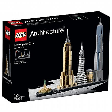 Brinquedo - LEGO Architecture - Cidade de Nova Iorque - 21028
