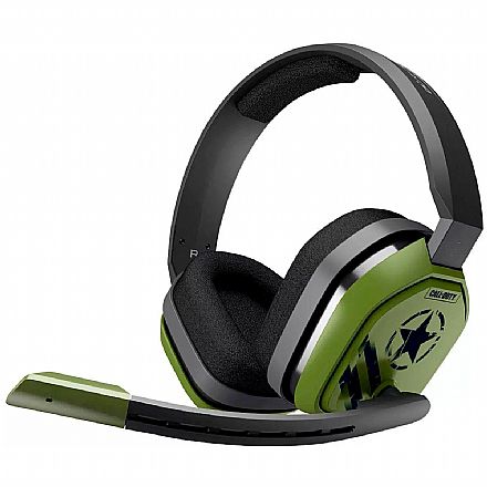 Fone de Ouvido - Headset Gamer Astro A10 Edição Call of Duty - Microfone Flip-Up-Mute Removível - para Console e PC - Conector P2 - 939-001840