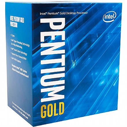 Processador Intel - Intel® Pentium Gold® G5420 - LGA 1151 - 3.8GHz - Cache 4MB - BX80684G5420