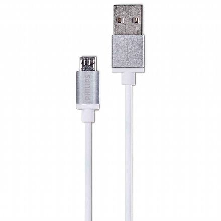 Cabo & Adaptador - Cabo Micro USB para USB - 1.2 metro - Philips DLC2518M/97